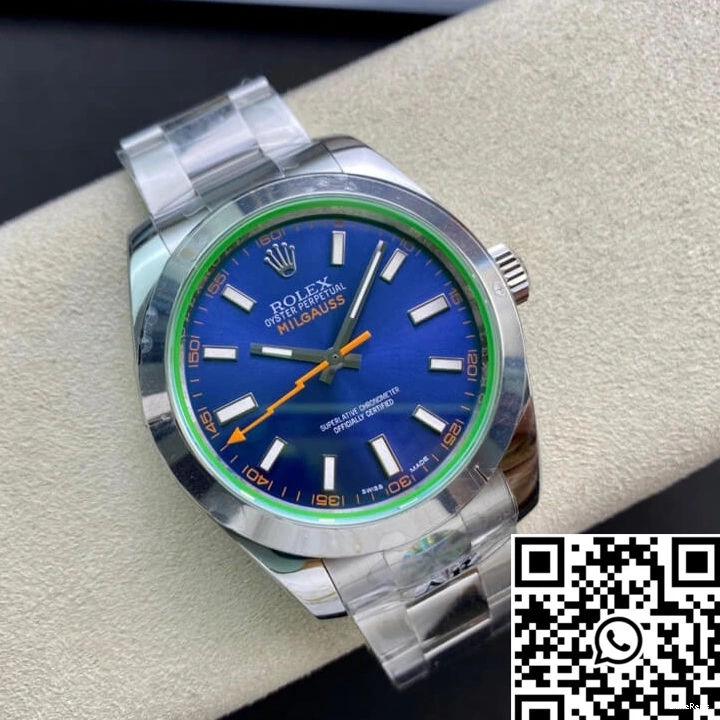 Dial Rolex Milgauss Blue 116400GV Factory AR 0226